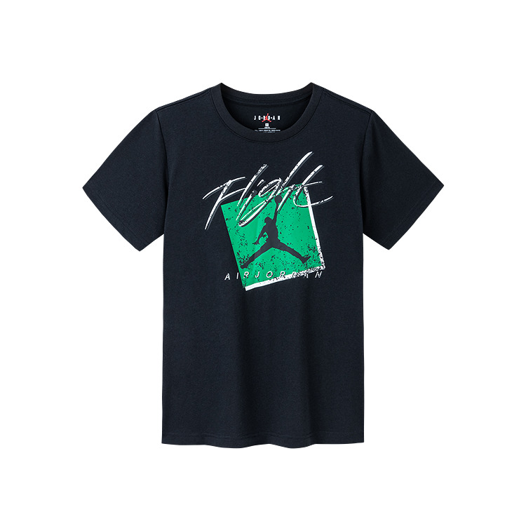 

Футболка с коротким рукавом для подростков Jordan, черный