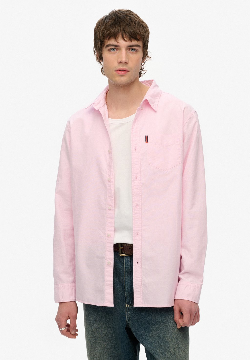 

Рубашка Superdry, розовый