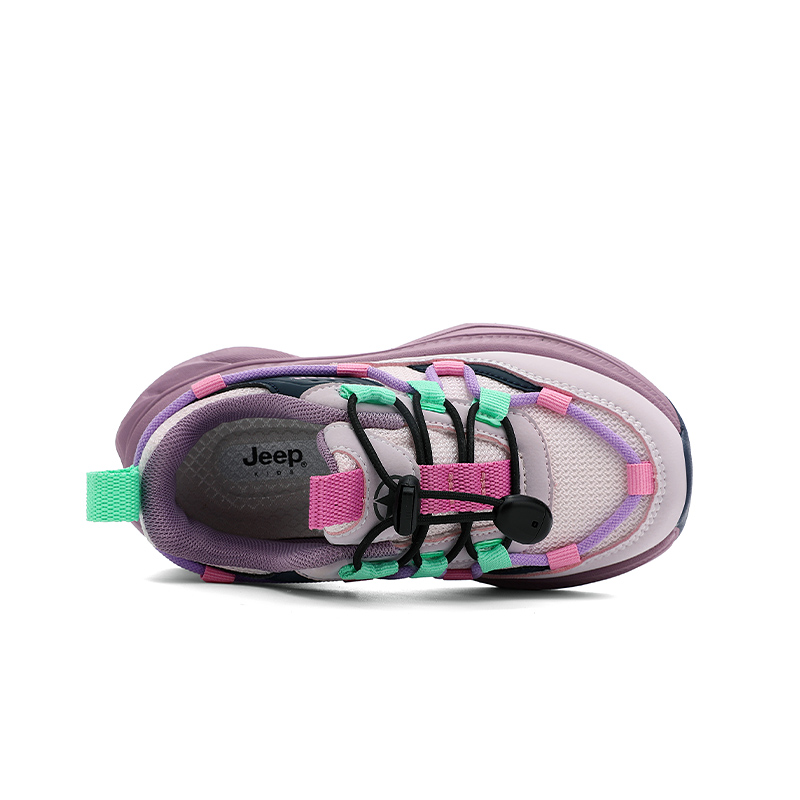 Беговые кроссовки Running Collection для дошкольников Jeep, розовый moon — фото 3