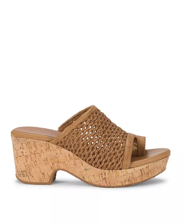 Женские босоножки Bethie Slide на танкетке Baretraps, коричневый — фото 2