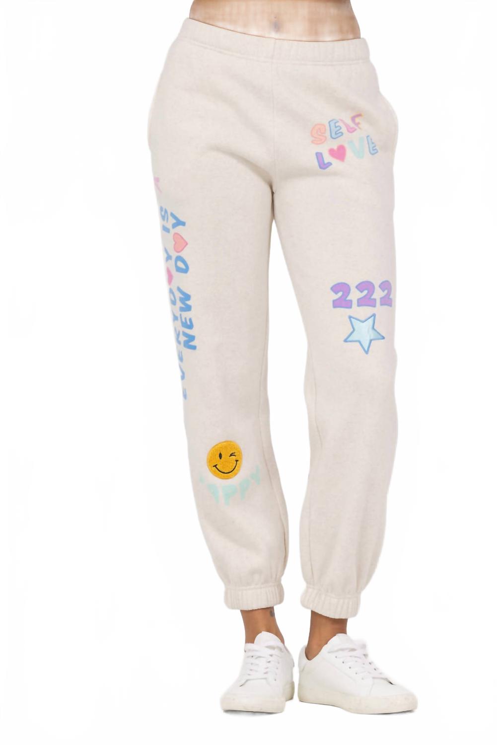 

Джоггеры Surf Wash Patches в цвете вересковый овсяный микс Vintage Havana, мультиколор