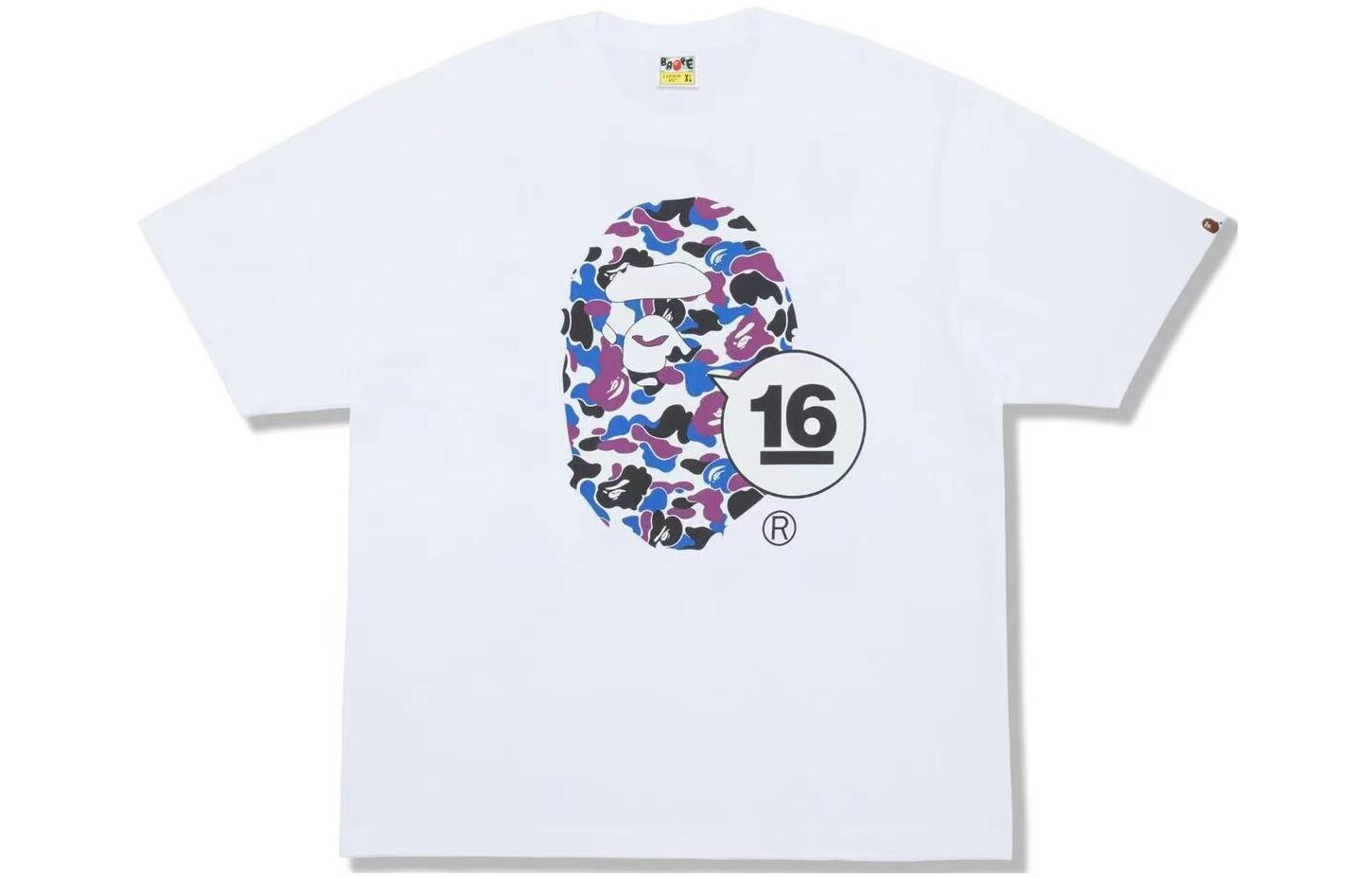 

Футболка Ape Head Series для мужчин A Bathing Ape, черный