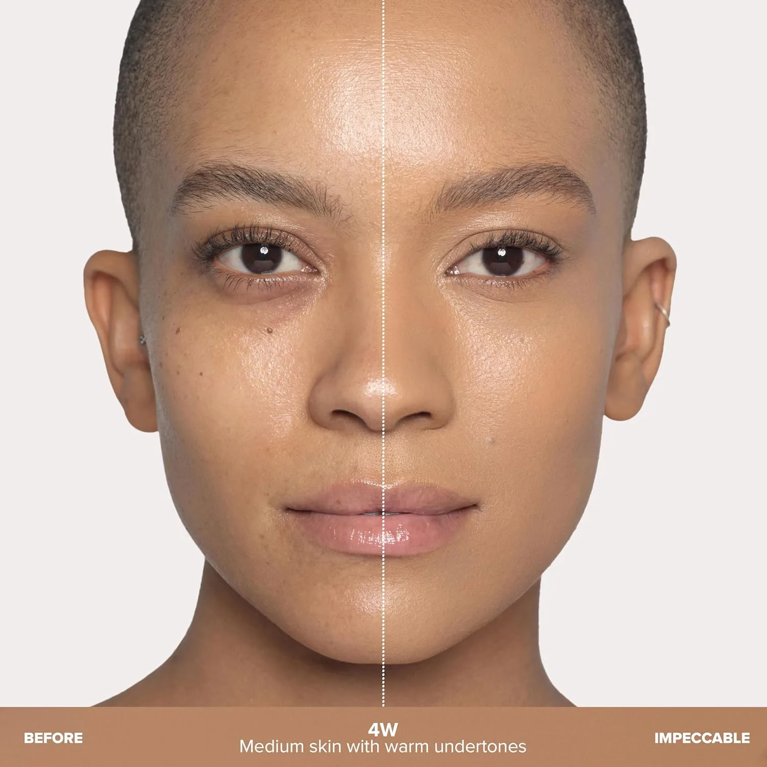 Anastasia Beverly Hills - Impeccable Blurring Second Skin Matte Foundation, 4W — фото 3