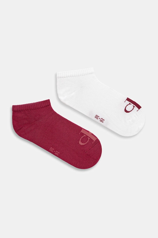 

Носки 2 пары Calvin Klein Jeans, бордовый
