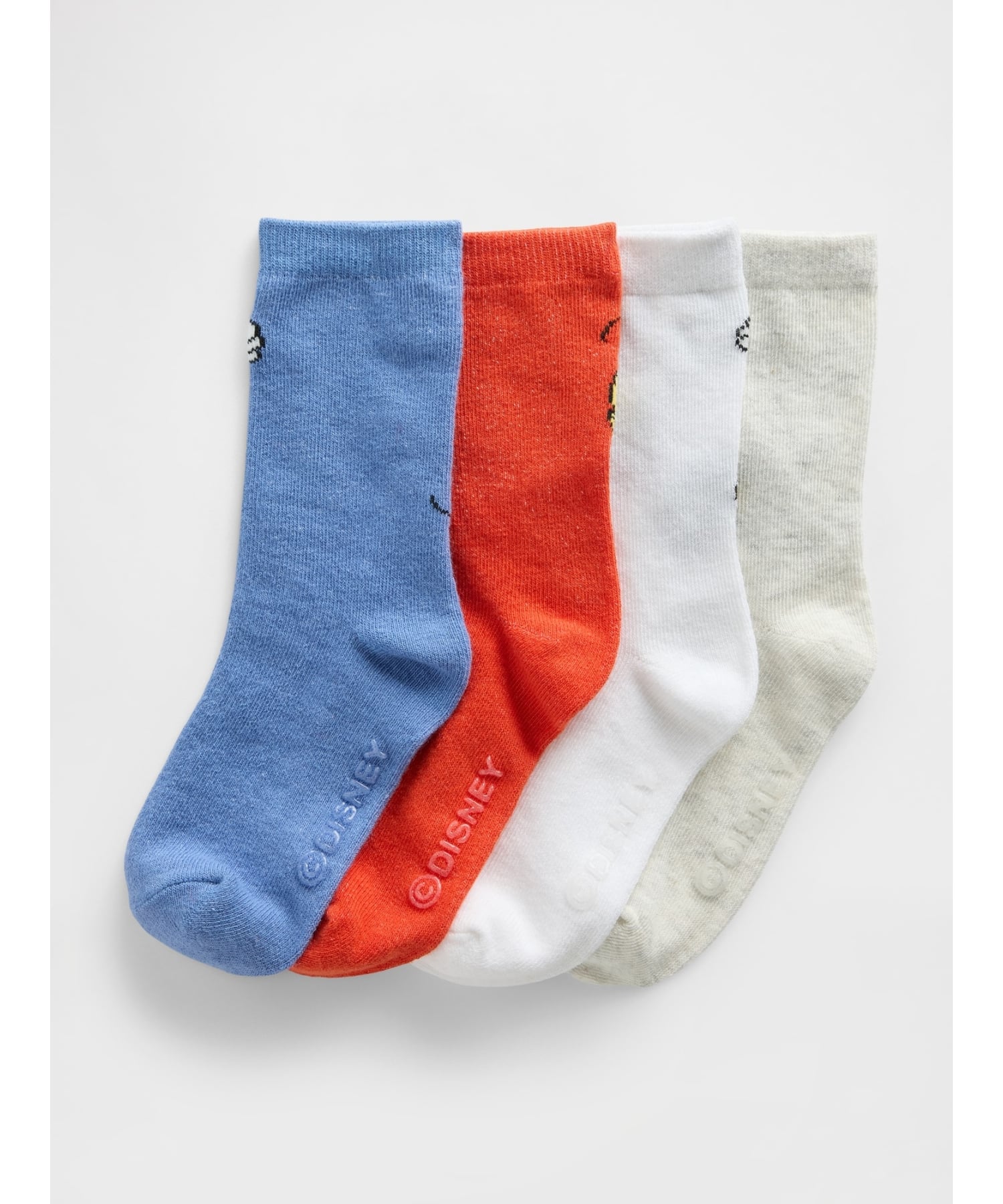 Носки Набор из 4 пар носков (K)Gap x Disney Mickey Mouse Crew Socks (для малышей) Gap, Cross_1 — фото 2