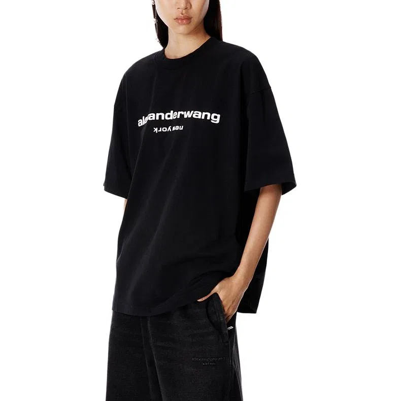 Футболка SS26 Unisex Alexander Wang, Black — фото 3