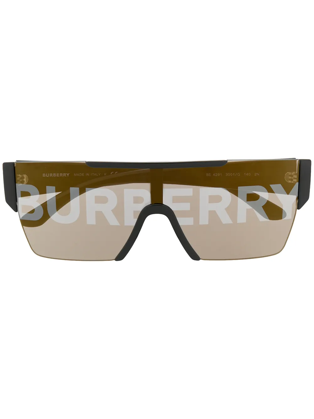 

Солнцезащитные очки с логотипом Burberry Eyewear, черный