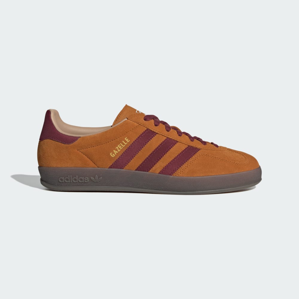 

Кроссовки Adidas Gazelle Indoor Shoes, цвет Craft Ochre/Shadow Red/Warm Sandstone