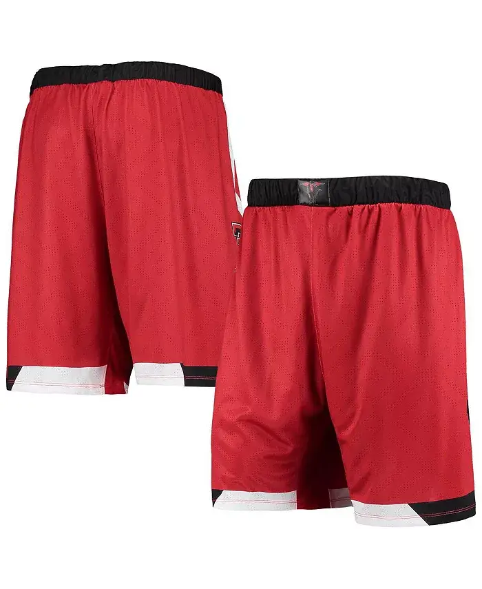 

Мужские баскетбольные шорты Texas Tech Red Raiders, красные, реплика команды Under Armour