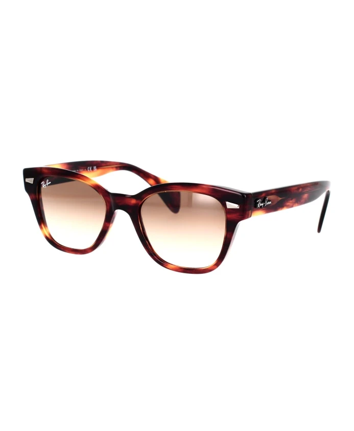 

Квадратные солнцезащитные очки из ацетата с линзами En Ray-Ban, коричневый