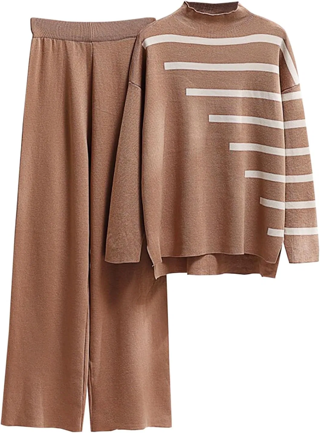 Спортивный костюм Ribbed Knit, Generic, A02_khaki