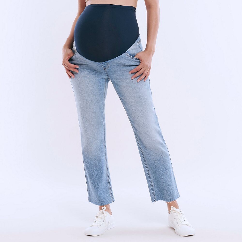 

Узкие прямые джинсы Maternity Motherhood, цвет Light Wash