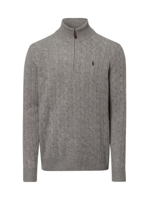 

Вязаный свитер Polo Ralph Lauren, серый
