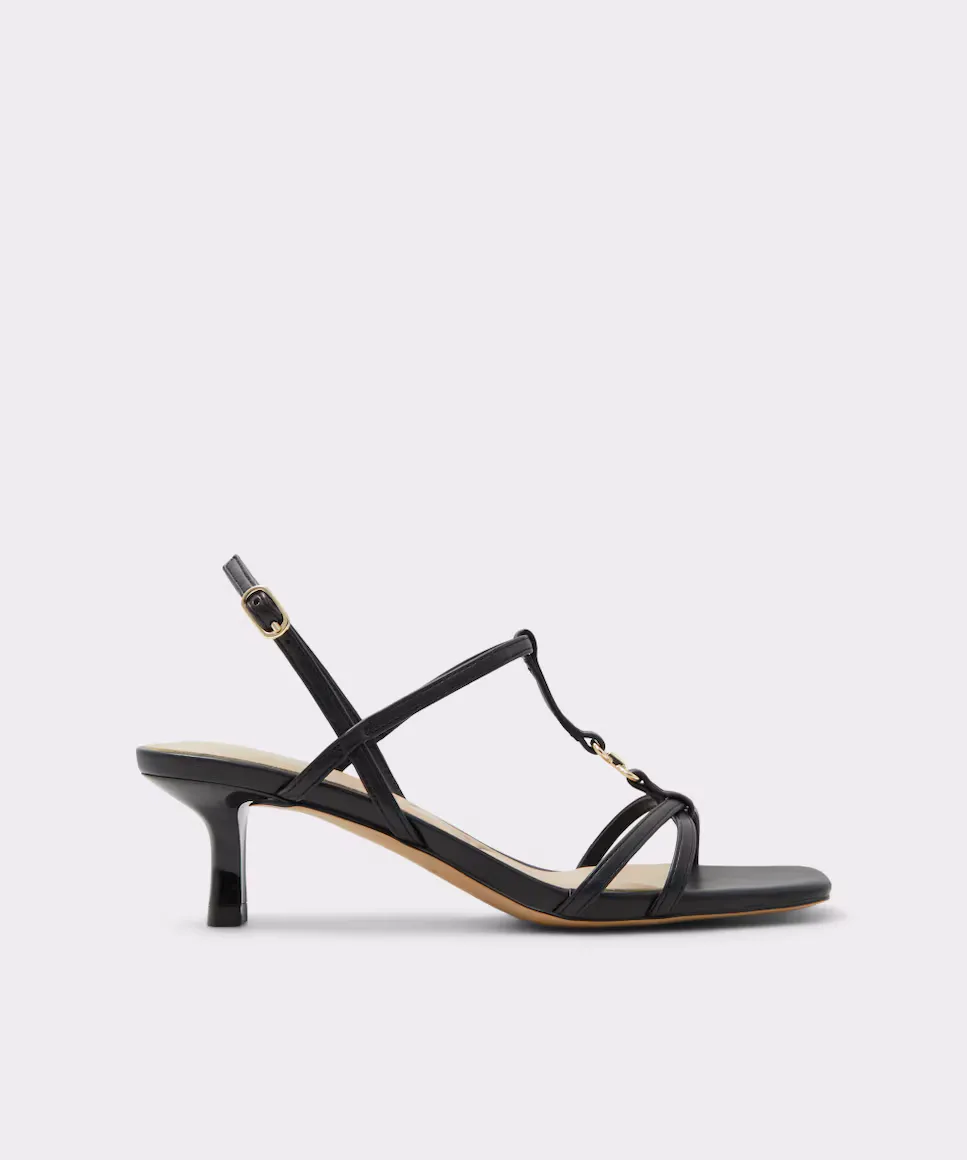 

Женские босоножки на каблуке с квадратным носком Aldo, черный