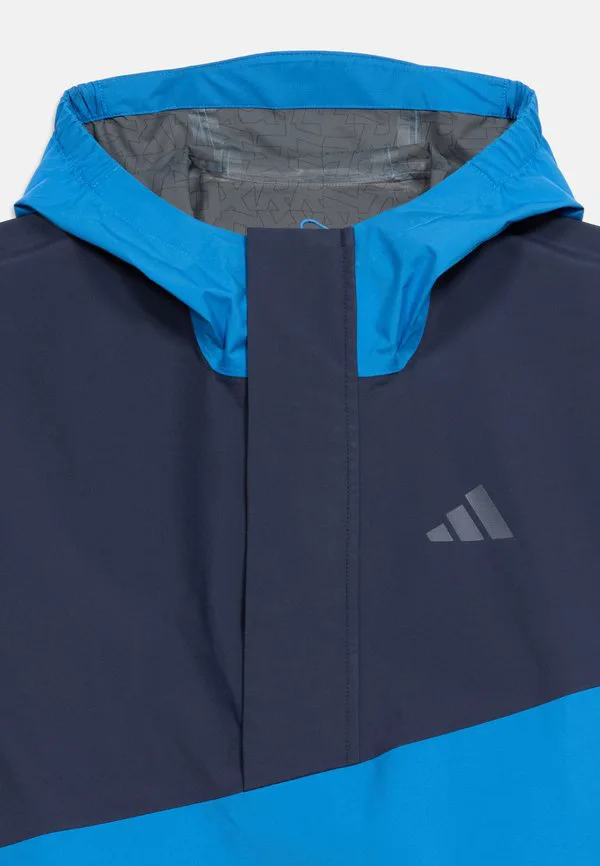 Водонепроницаемая куртка унисекс Adidas Terrex, Ray Blue/Legend Ink — фото 3
