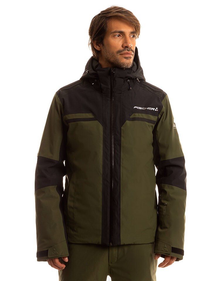 

Куртка для лыж и сноуборда Fischer Ski-/ Snowboardjacke, цвет Khaki/Schwarz