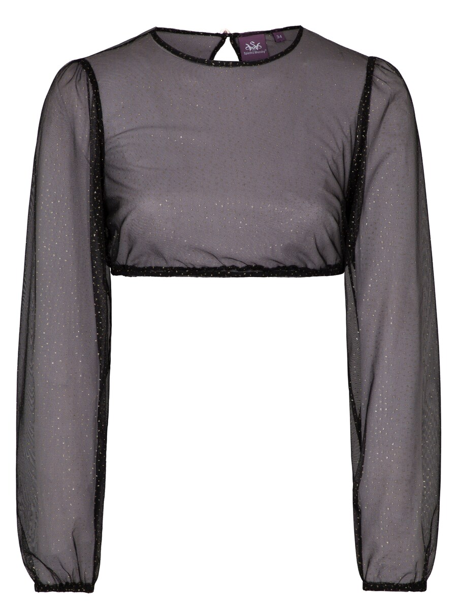 

Традиционная блузка SPIETH & WENSKY Grain, черный