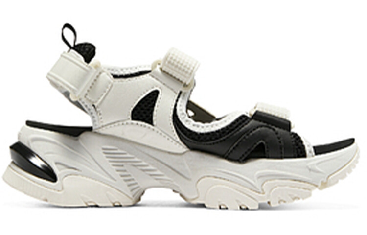 Пляжные сандалии Stamina V2 женские белые/черные Skechers — фото 2