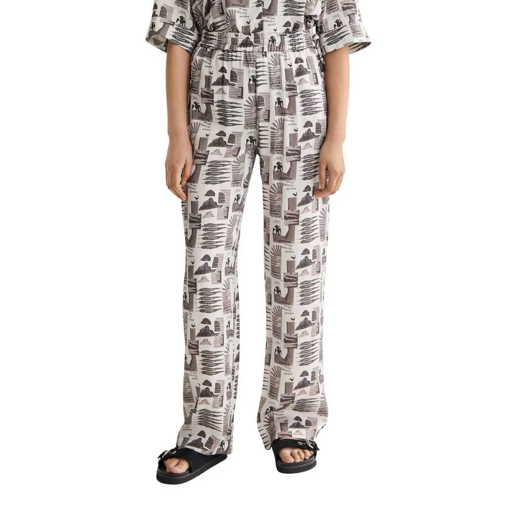 

Брюки Scotch & Soda Gia Wide Leg Fit, серый