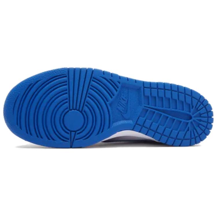 Dunk Low Game Royal White Black GS Nike, Синий Черный — фото 3