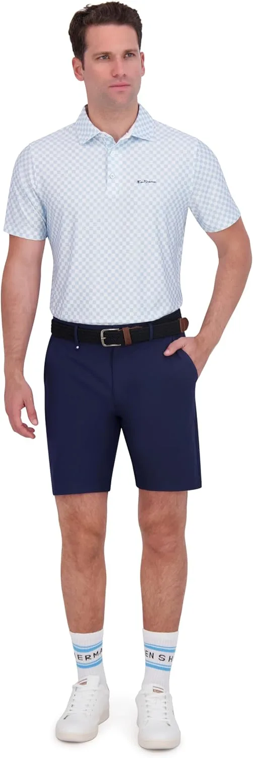 

Ben Sherman мужская футболка для гольфа — Stretch, Extra Soft Fabric, Moisture-Wicking, Odor Resistant