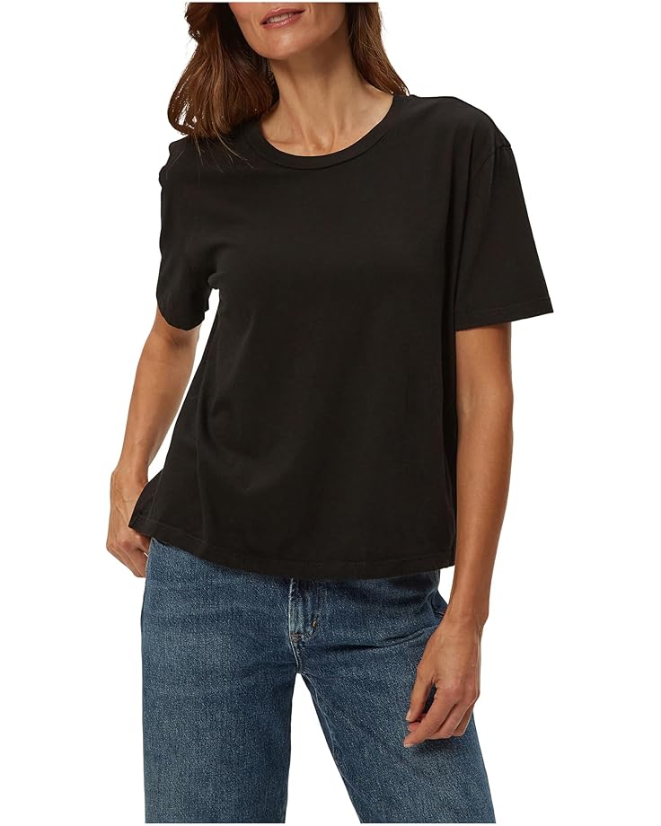 

Женская футболка с коротким рукавом и круглым вырезом Michael Stars Nina, Black, Черный, Женская футболка с коротким рукавом и круглым вырезом Michael Stars Nina, Black