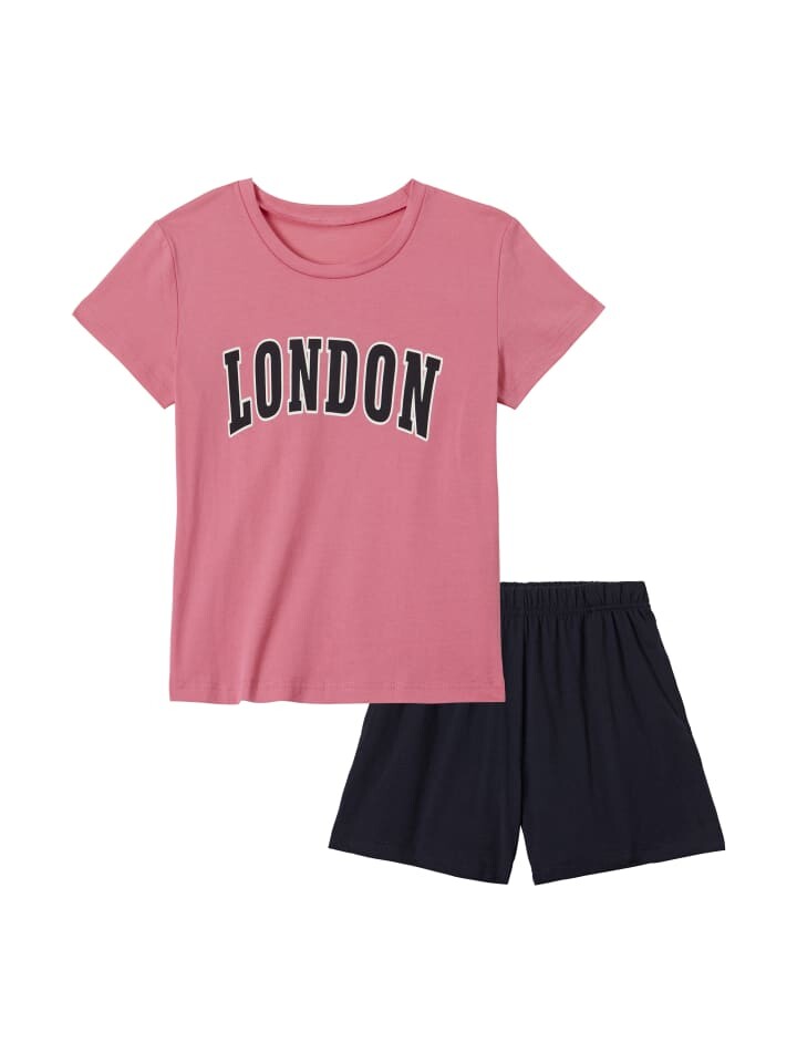 

Пижама Petite Fleur Kids, цвет rose/navy