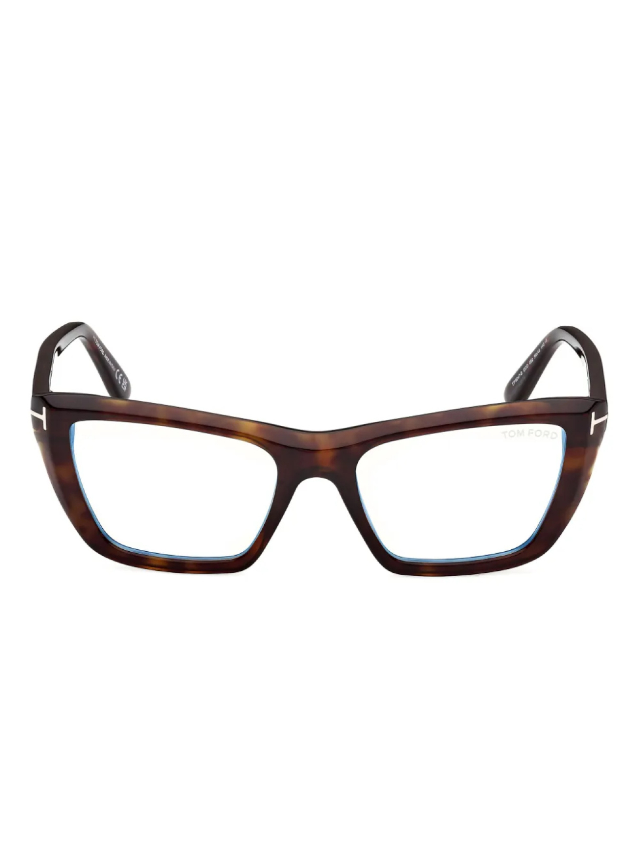 

Очки в оправе «кошачий глаз» от TOM FORD Eyewear, коричневый
