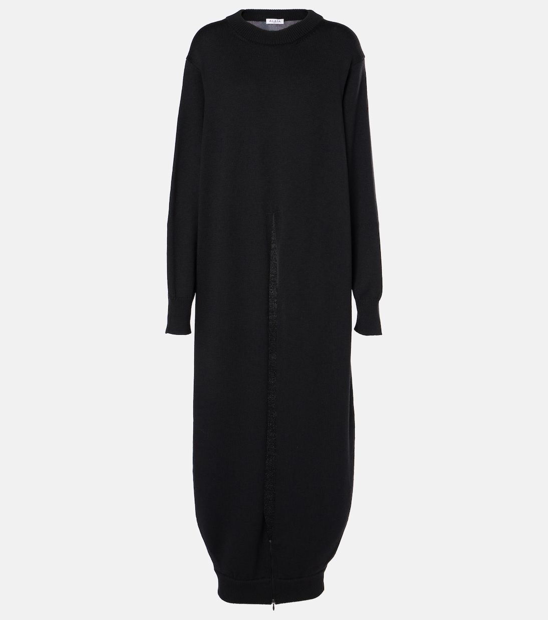 

Платье-свитер из шерсти Alaïa, Noir Alaia