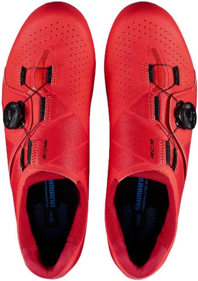 Велосипедные туфли SHIMANO SH-XC300 для кросс-кантри высокого качества, красный — фото 4