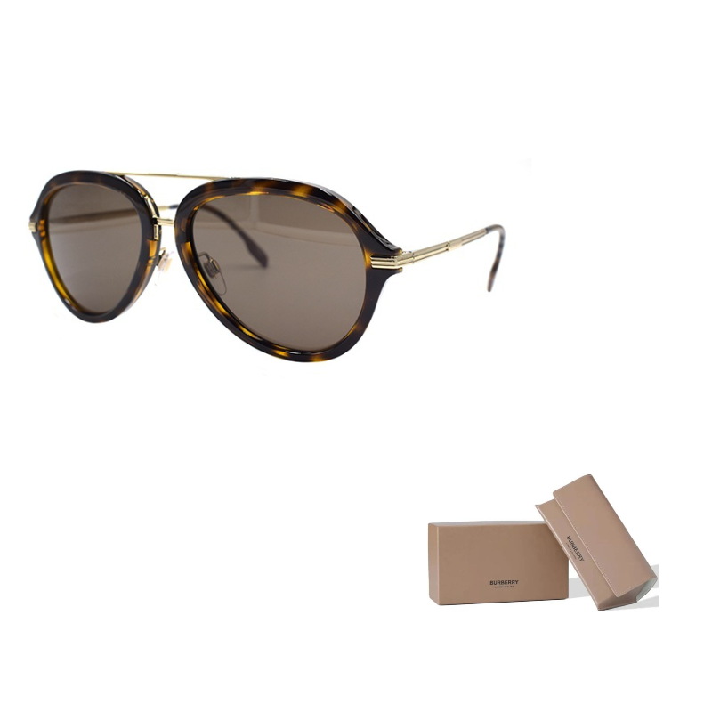 

Burberry Солнцезащитные очки мужские, Tortoiseshell Gold