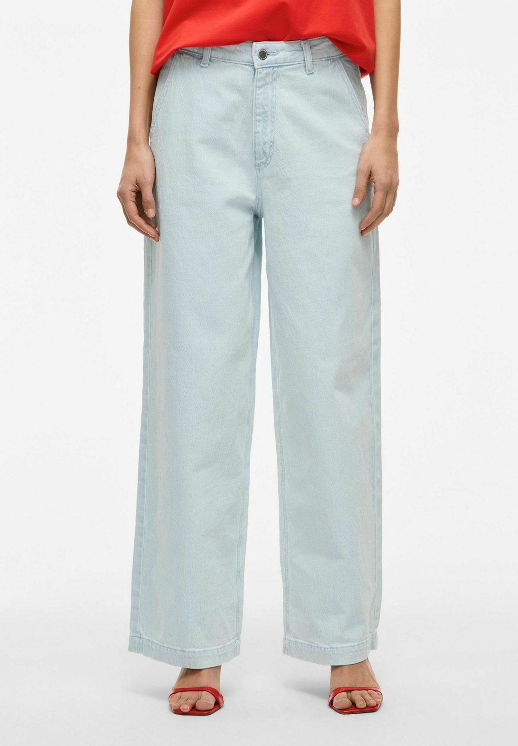 

Джинсы прямого кроя VILA, цвет Light Blue Denim