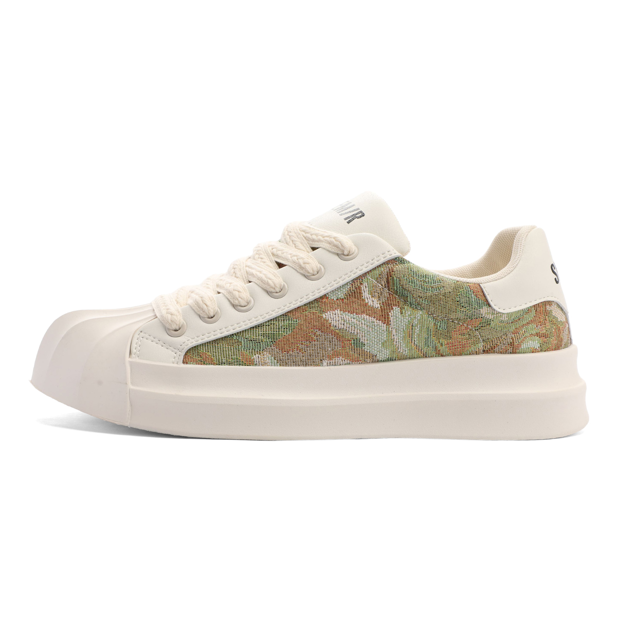

SEMIR Мужские низкие скейтерские кеды бежевые, цвет Beige