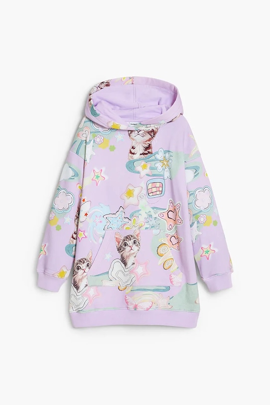 

Детское платье Desigual, фиолетовый