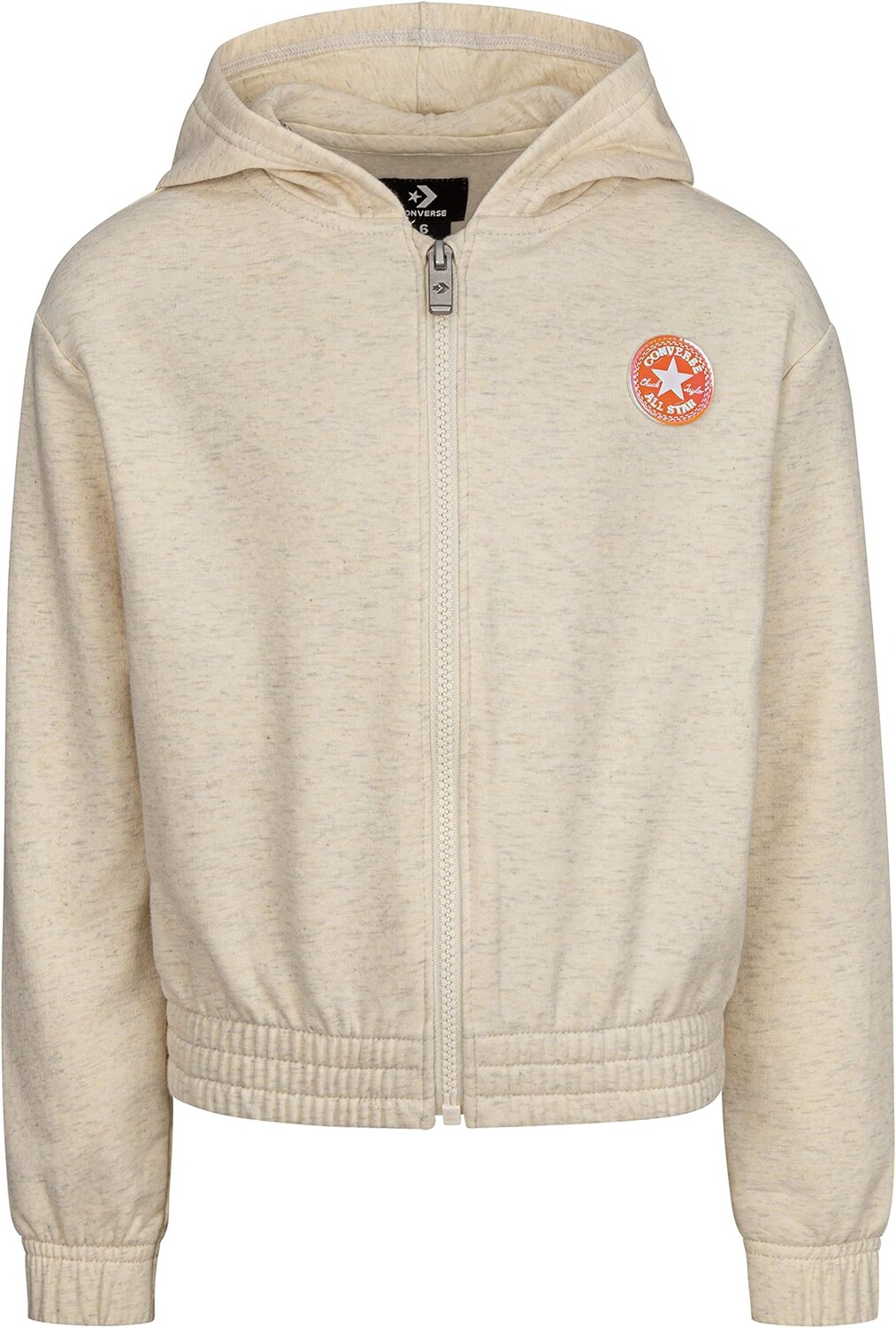 

Худи Converse Drop Shoulder Full Zip Hoodie, цвет Coconut