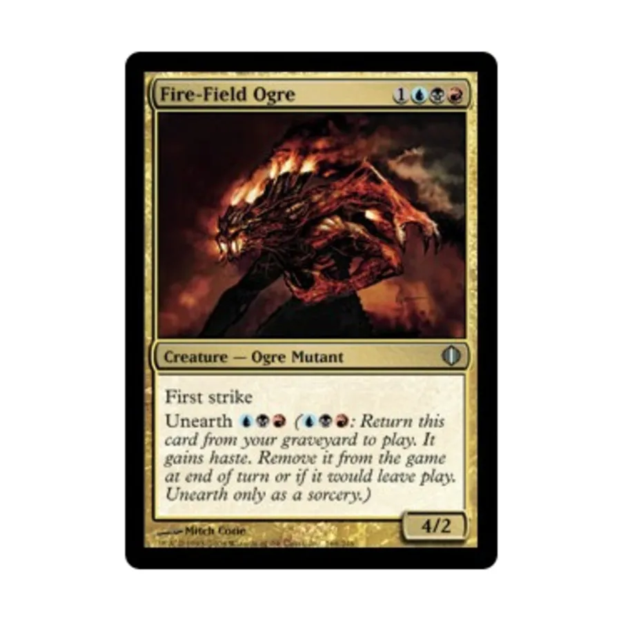 

CCG Огр Огненного Поля (U), MTG - Shards of Alara