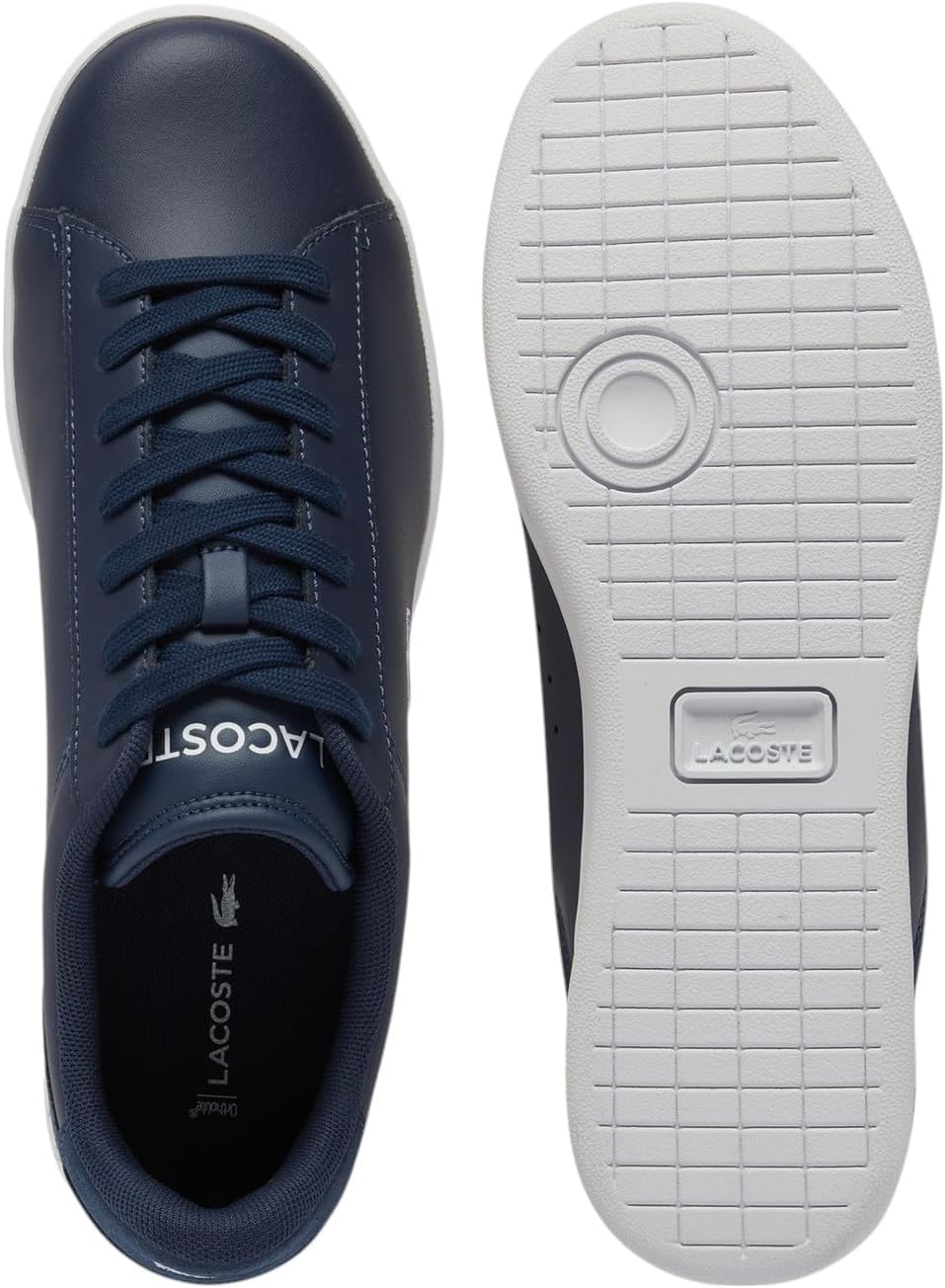 Lacoste мужские кроссовки Carnaby Set Trainer, Nvy/Wht — фото 4