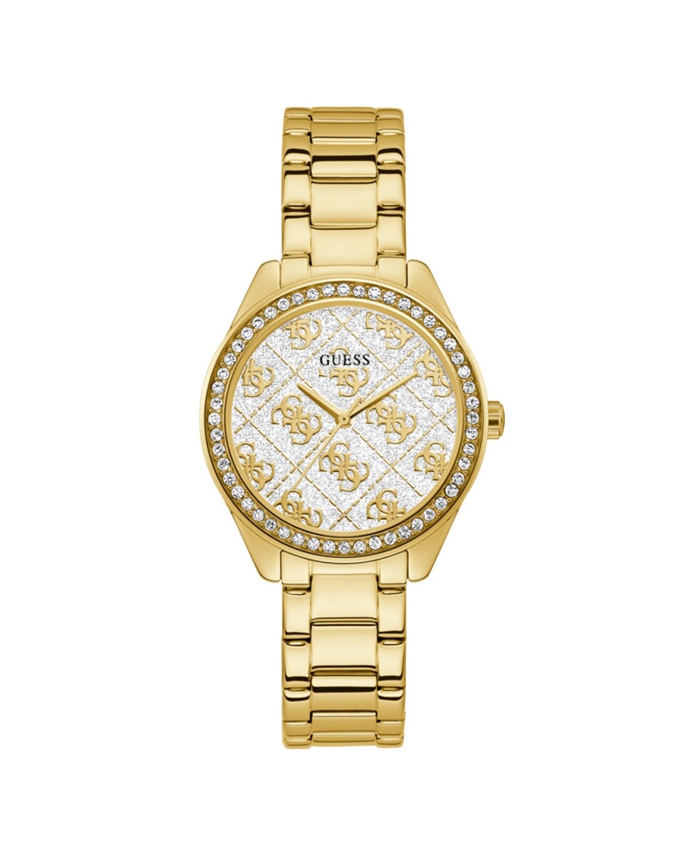 

Женские часы Sugar GW0001L2 со стальным и золотым ремешком Guess, золотой