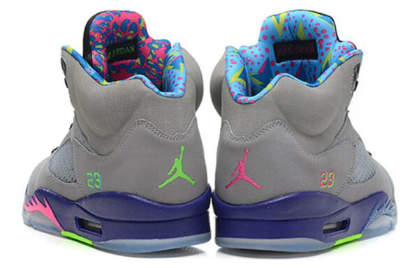 Кроссовки 5 Air Jordan, серый — фото 4