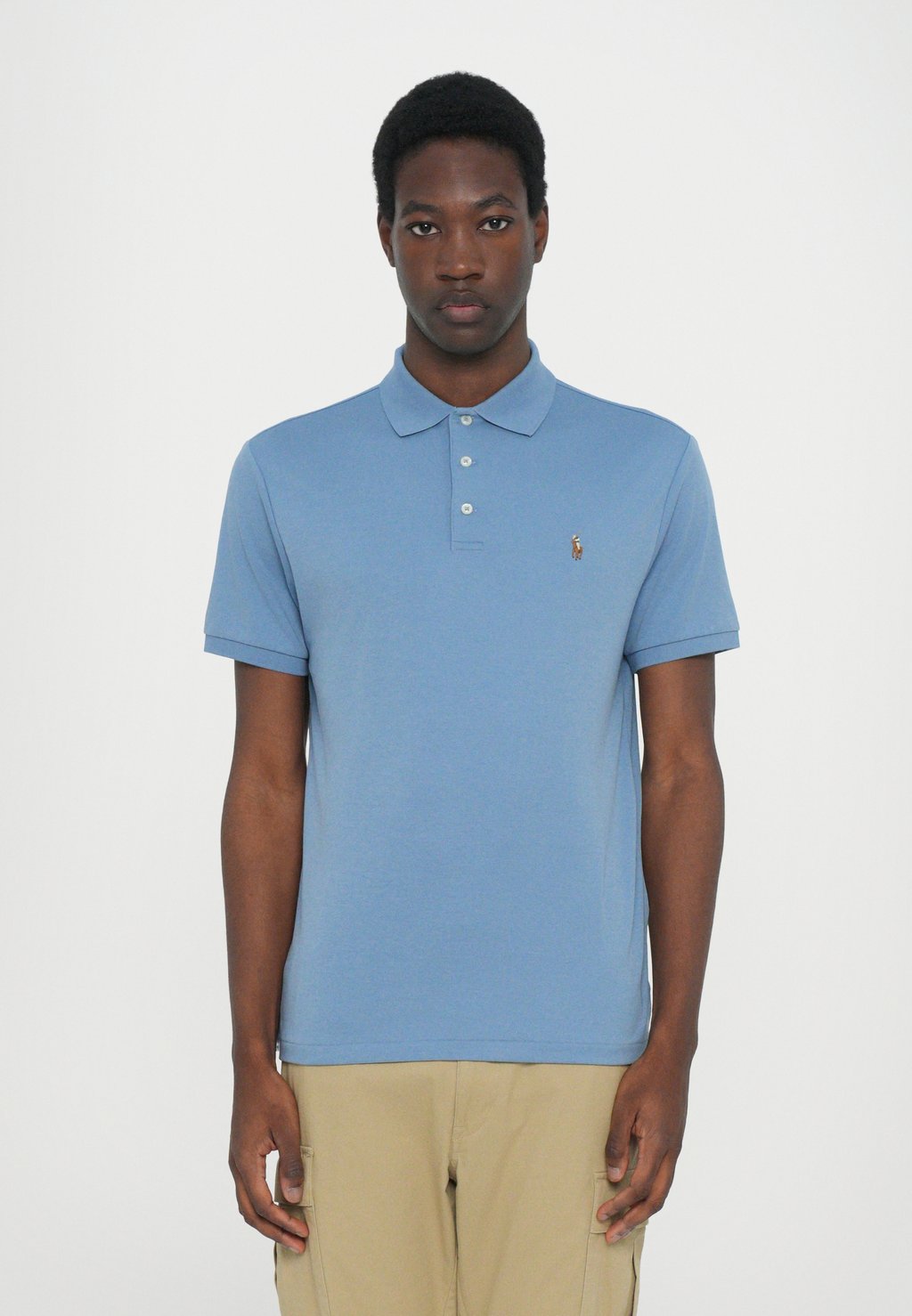 

Рубашка поло SHORT SLEEVE Polo Ralph Lauren, синий