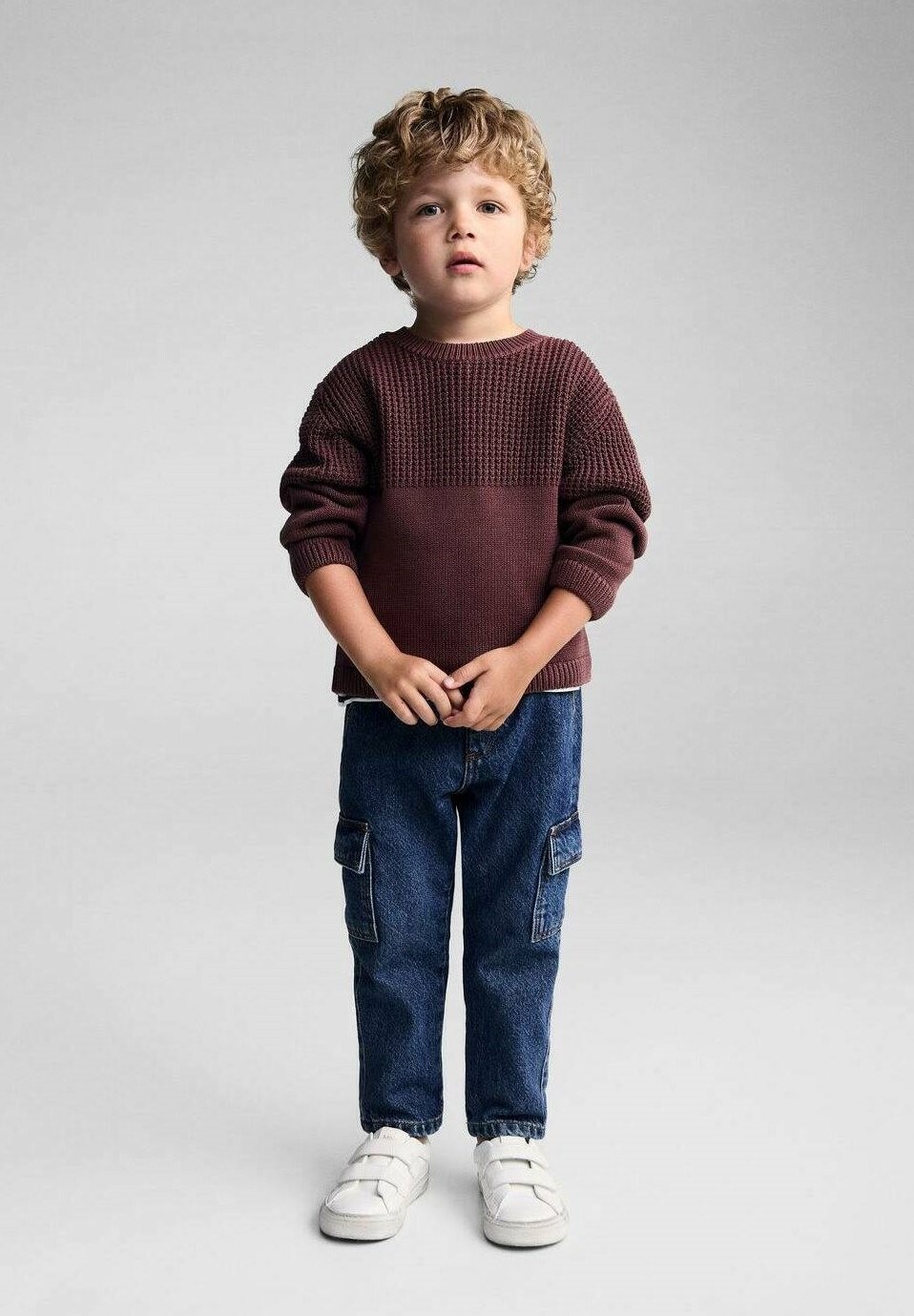 

Джемпер HENDAYA Mango Kids, Бордо