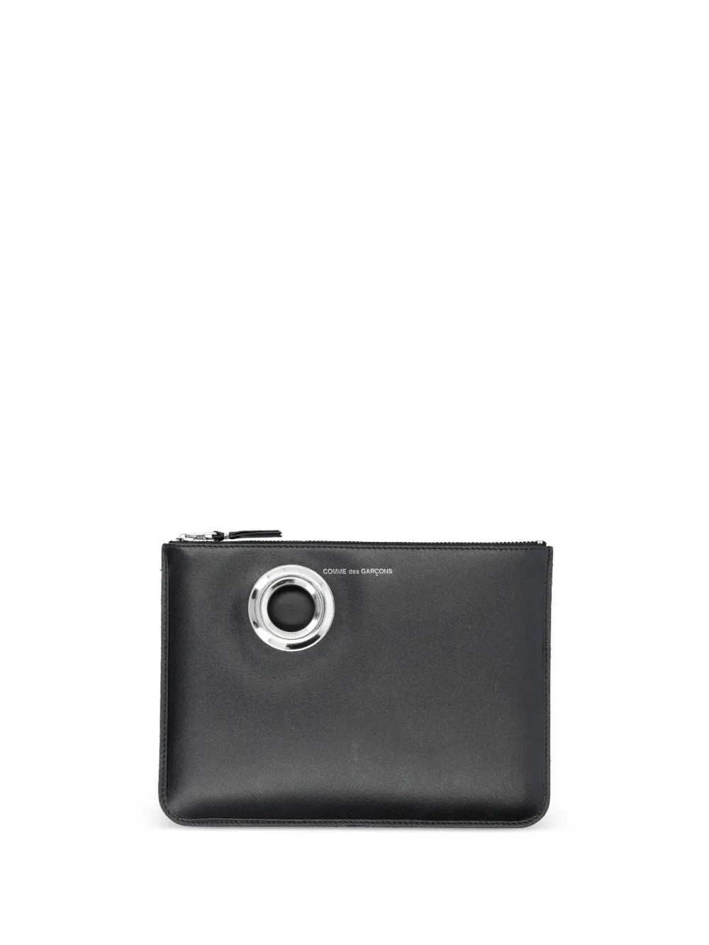 

Кошелек с люверсами Comme Des Garçons Wallet, черный