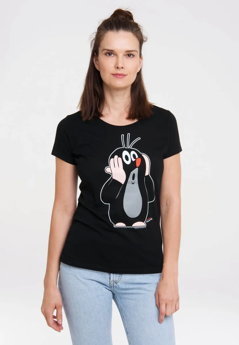 

Logoshirt Футболка "Кроток" с лицензионным принтом, черный