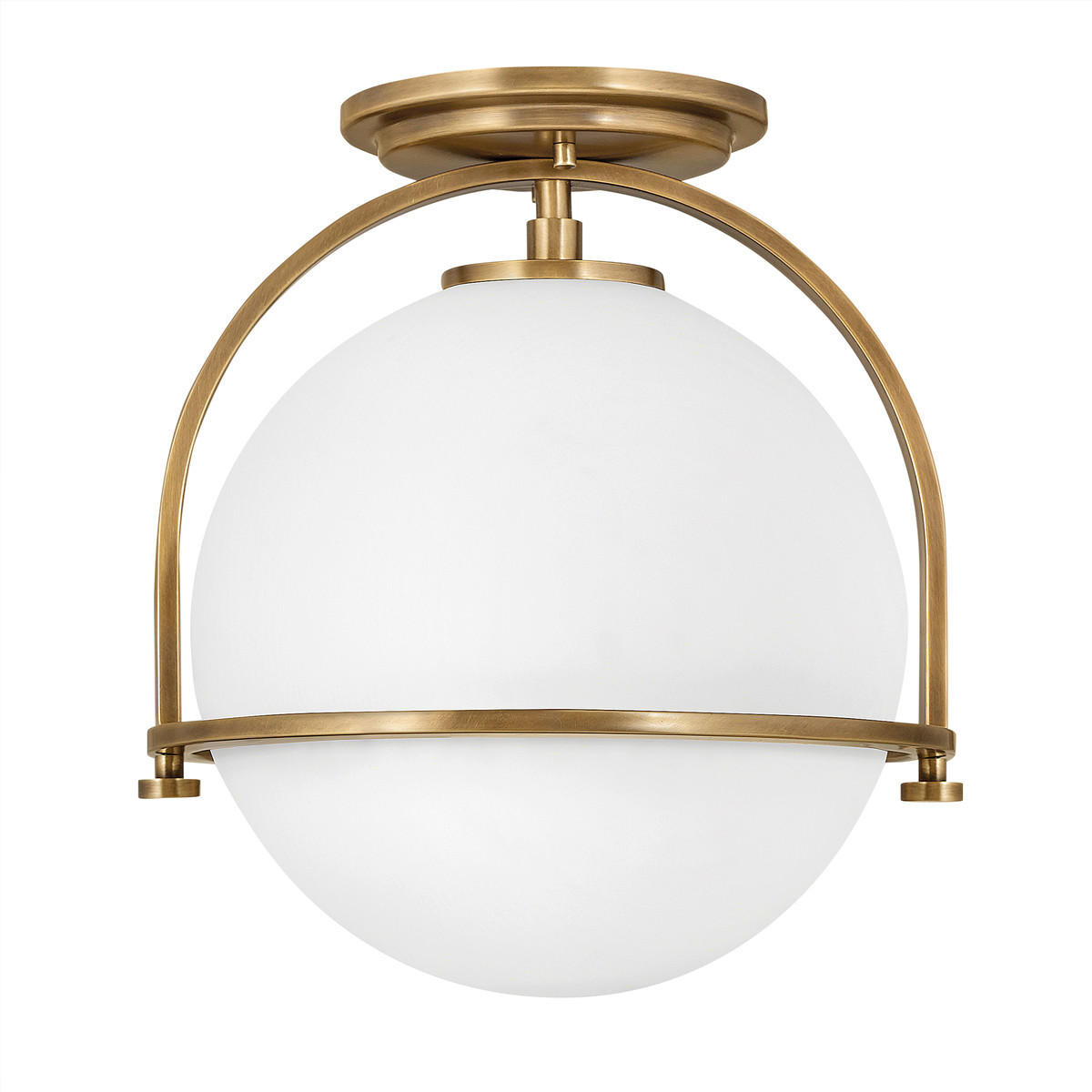 

Потолочный светильник Elstead Lighting, 28,2x31,8 см, цвет латуни