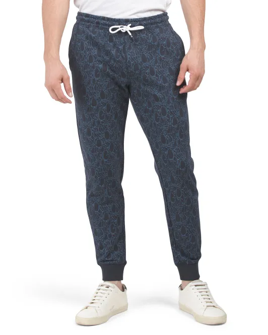 

Флисовые джоггеры Original Penguin, цвет Dark Sapphire