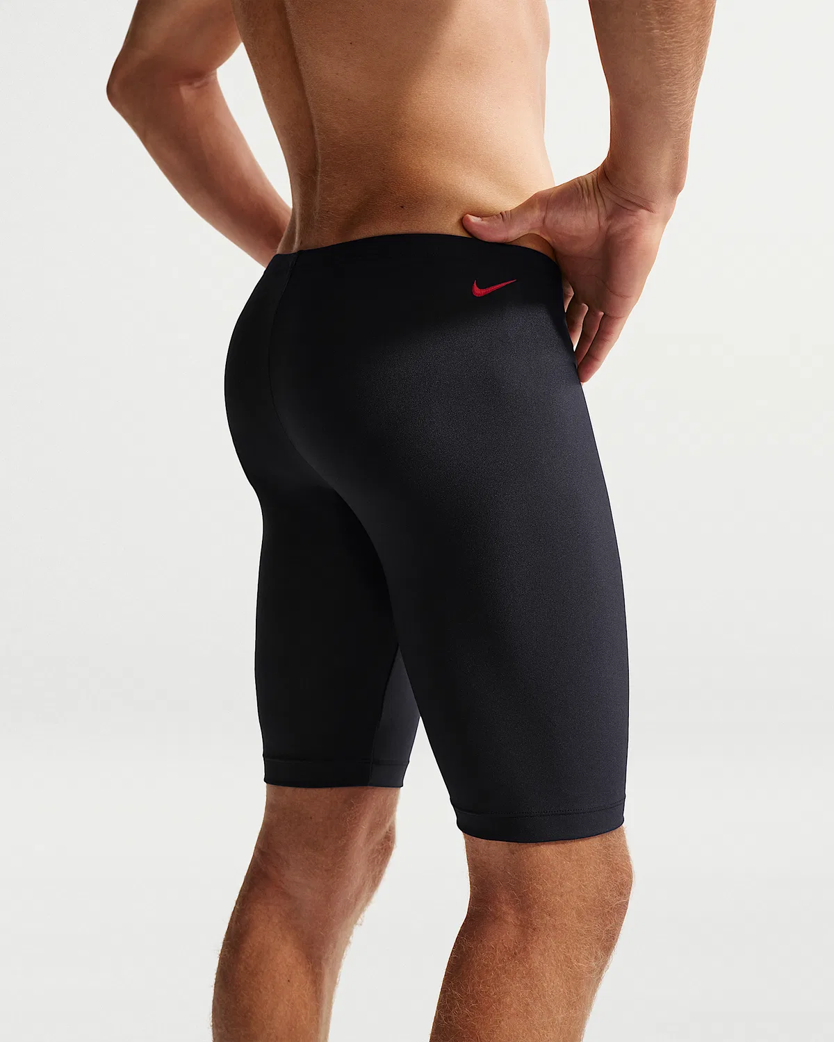 Мужские свободные плавки с набивкой Nike Swim, Black — фото 3