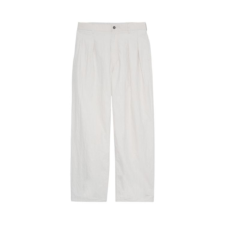 

Брюки nanamica Deck Pants 'Sand Beige', желто-коричневый