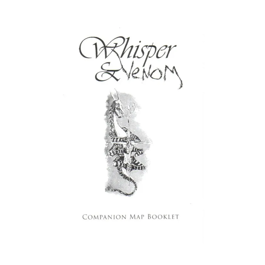 

Whisper & Venom - Companion Map Booklet, Whisper & Venom, мягкая обложка
