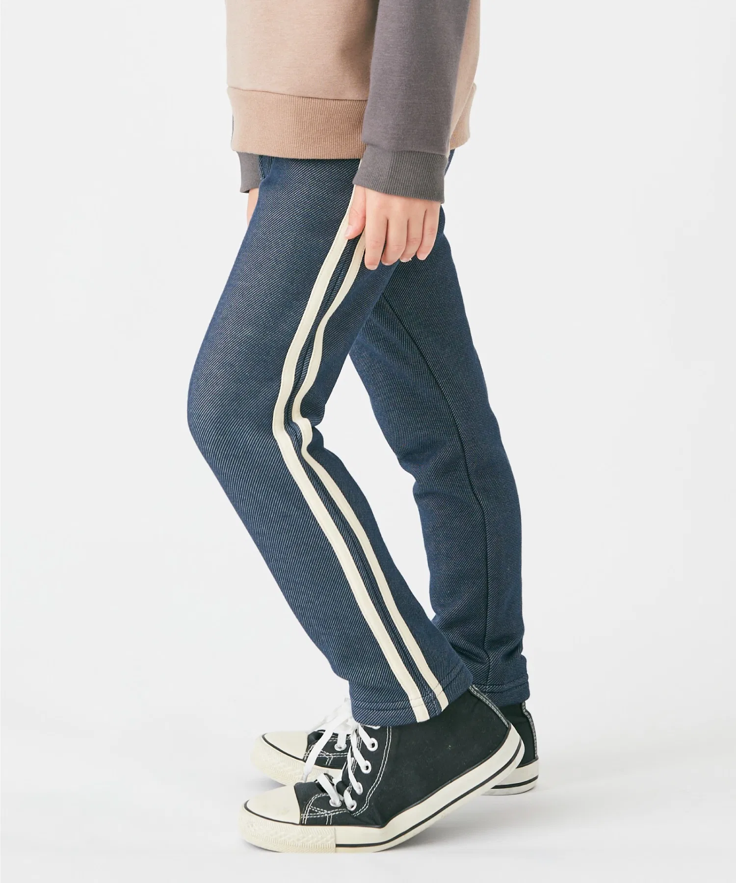 Детские брюки ever closet с подкладкой и лампасами
