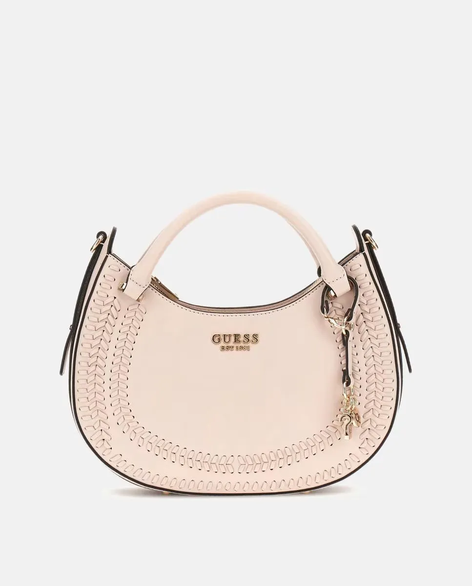 

Сумка через плечо на молнии Guess, кремовый